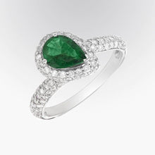 Afbeelding in Gallery-weergave laden, echte round diamant 7.35karaat ring vooraanzicht
