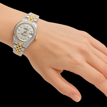 Afbeelding in Gallery-weergave laden, Rolex Datumjust dames 26 mm 18k geelgouden en stalen dameshorloge
