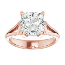 Afbeelding in Gallery-weergave laden, 7 Karaat Kussen Echt Diamanten Ring
