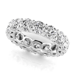 Rond Briljant Fijne Diamant Eternity Band – 7 karaat in 14