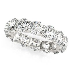 Luxe Diamant Eternity Band – 7 karaat 14K Witgoud
