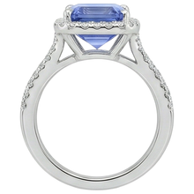 Afbeelding in Gallery-weergave laden, Natuurlijke Tanzaniet Ring 8.75ct - Witgoud 14K
