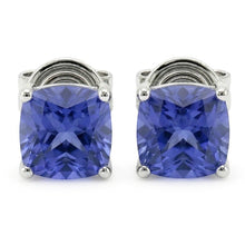 Afbeelding in Gallery-weergave laden, IGI GECERTIFICEERDE 8 Karaat Princess Sri Lanka Kleur Saffier Oorknoppen Dames Sieraden
