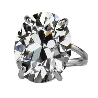 8 karaat Natuurlijk Diamanten Ring