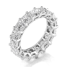 Afbeelding in Gallery-weergave laden, Fijne Diamant Eternity Band 8,5 karaat 14K Witgoud – hoofdaanzicht
