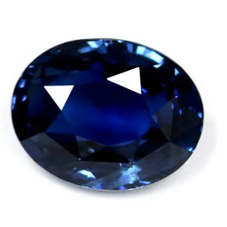 Blauwe Saffier GIA Gekeurd Gemstone 9,88 karaat in Gold