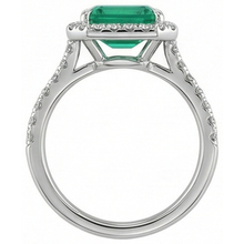 Afbeelding in Gallery-weergave laden, echte round diamant 9.65karaat ring profielweergave
