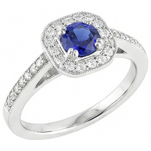 Afbeelding in Gallery-weergave laden, echte round diamant 3karaat ring vooraanzicht
