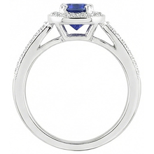 Afbeelding in Gallery-weergave laden, echte round diamant 3karaat ring op wit
