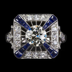 Natuurlijke Diamanten Ring 4ct - Witgoud 14K