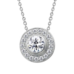 Briljant Halo met Antiek Briljant – 4 karaat