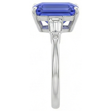 Afbeelding in Gallery-weergave laden, echte emerald saffier 2.75karaat ring op wit
