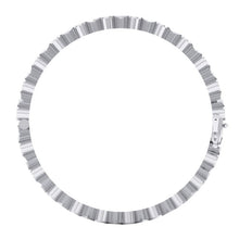 Afbeelding in Gallery-weergave laden, Bangle Golf Stijl Prinses En Ronde Echte Diamanten Omlijsting Set
