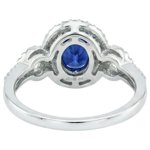Afbeelding in Gallery-weergave laden, echte round diamant 2.75karaat ring profielweergave
