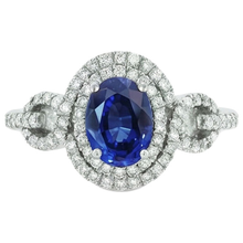 Afbeelding in Gallery-weergave laden, echte round diamant 2.75karaat ring zijaanzicht
