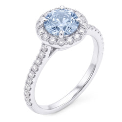 Blauwe Diamanten Ring