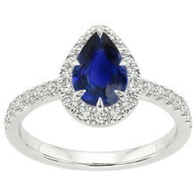 Afbeelding in Gallery-weergave laden, echte round diamant 5.50karaat ring profielweergave

