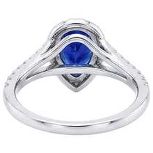 Afbeelding in Gallery-weergave laden, echte round diamant 4.50karaat ring profielweergave
