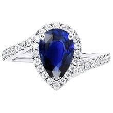 Afbeelding in Gallery-weergave laden, echte round diamant 4.50karaat ring op wit
