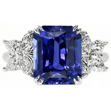 Afbeelding in Gallery-weergave laden, echte diamant 3karaat ring profielweergave
