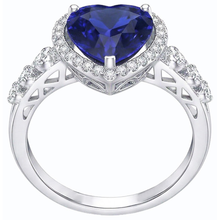 Afbeelding in Gallery-weergave laden, echte round diamant 3.50karaat ring vooraanzicht
