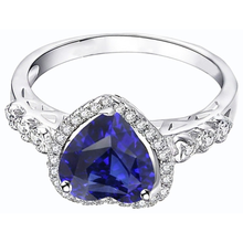 Afbeelding in Gallery-weergave laden, echte round diamant 3.50karaat ring close-up detail
