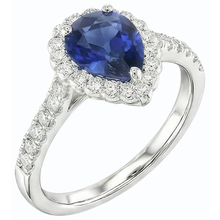Afbeelding in Gallery-weergave laden, echte round diamant 3.50karaat ring zijaanzicht
