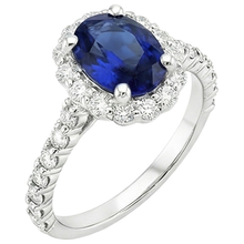 Afbeelding in Gallery-weergave laden, echte round diamant 5.50karaat ring close-up detail
