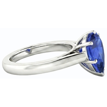 Afbeelding in Gallery-weergave laden, echte pear diamant 2.50karaat ring op wit
