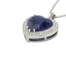 Afbeelding in Gallery-weergave laden, echte round diamant 6.50karaat hanger zijaanzicht
