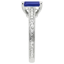 Afbeelding in Gallery-weergave laden, echte round diamant 3.50karaat ring op wit
