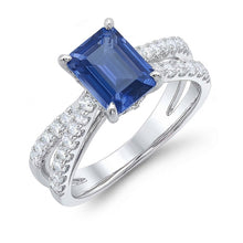 Afbeelding in Gallery-weergave laden, echte round diamant 3.50karaat ring zijaanzicht
