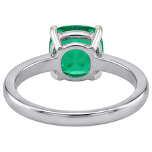 Afbeelding in Gallery-weergave laden, High-end Edelsteen Ring 2 karaat – achteraanzicht

