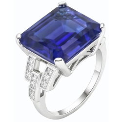Echte Smaragd Ring 4 Karaat