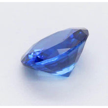 Afbeelding in Gallery-weergave laden, Royal Blue Saffier Loose Sapphires Natural 3,99 karaat Gold – vooraanzicht
