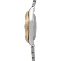 Afbeelding in Gallery-weergave laden, Champagne Natuurlijke echte diamant ( niet in het laboratorium gekweekt ) Wijzerplaat lunette Rolex Datumjust Horloge Goud &amp; Staal SNELLE INSTELLING
