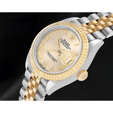Afbeelding in Gallery-weergave laden, Rolex Datejust Romeinse Wijzerplaat 28 mm Dames Tweekleurig 279173 Horloge
