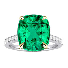 Afbeelding in Gallery-weergave laden, Briljant Edelsteen Ring 4 karaat – hoofdaanzicht
