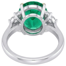 Afbeelding in Gallery-weergave laden, High-end Edelsteen Ring 3,50 karaat – detailaanzicht

