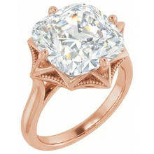 Afbeelding in Gallery-weergave laden, Glanzend Solitaire Ring 5 karaat – vooraanzicht

