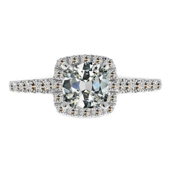 Elegant Briljant Halo Ring 3,50 karaat