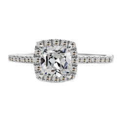 Handgemaakte Briljant Halo Ring 3,50 karaat – HarryChadEnt