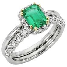 Afbeelding in Gallery-weergave laden, Luxueus Sieraadsteen Ring 2 karaat – zijaanzicht

