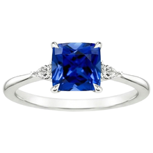 Afbeelding in Gallery-weergave laden, echte pear diamant 2.50karaat ring bovenaanzicht
