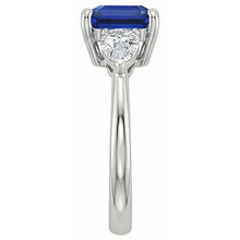 Afbeelding in Gallery-weergave laden, echte pear diamant 2.75karaat ring bovenaanzicht
