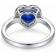 Afbeelding in Gallery-weergave laden, echte round diamant 4karaat ring op wit
