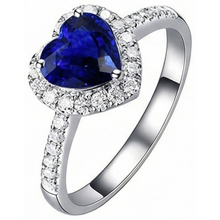 Afbeelding in Gallery-weergave laden, echte round diamant 4karaat ring close-up detail
