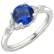 Afbeelding in Gallery-weergave laden, echte marquise diamant 3karaat ring zijaanzicht
