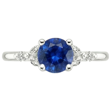 Afbeelding in Gallery-weergave laden, echte marquise diamant 3karaat ring close-up detail
