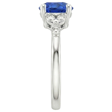 Afbeelding in Gallery-weergave laden, echte marquise diamant 3karaat ring profielweergave
